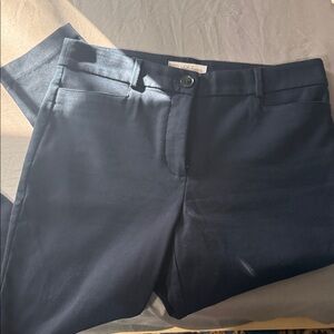LOFT Dark Navy Tailored Shorts